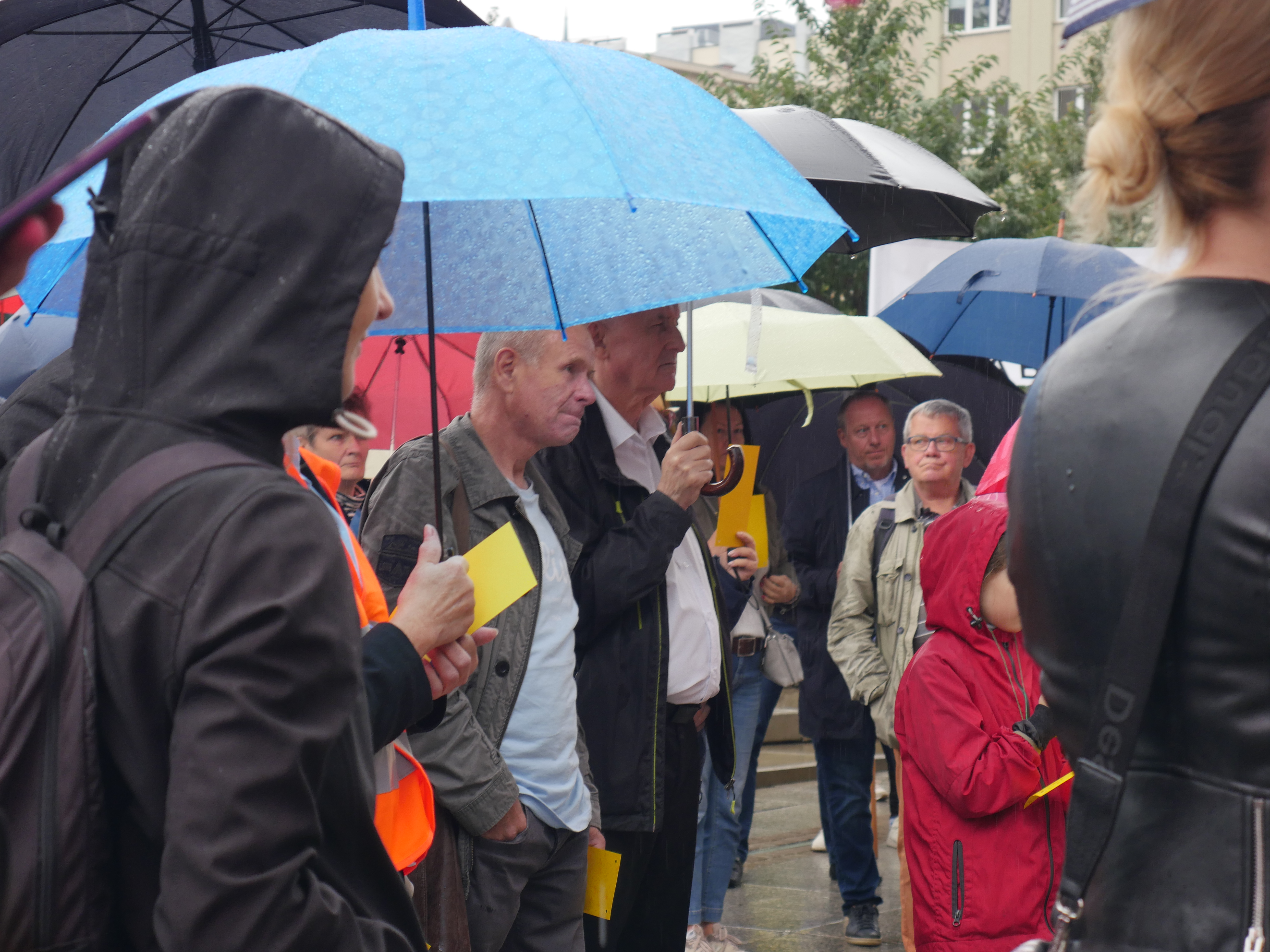 Protest przeciwko polityce prezydenta Marcina Krupy