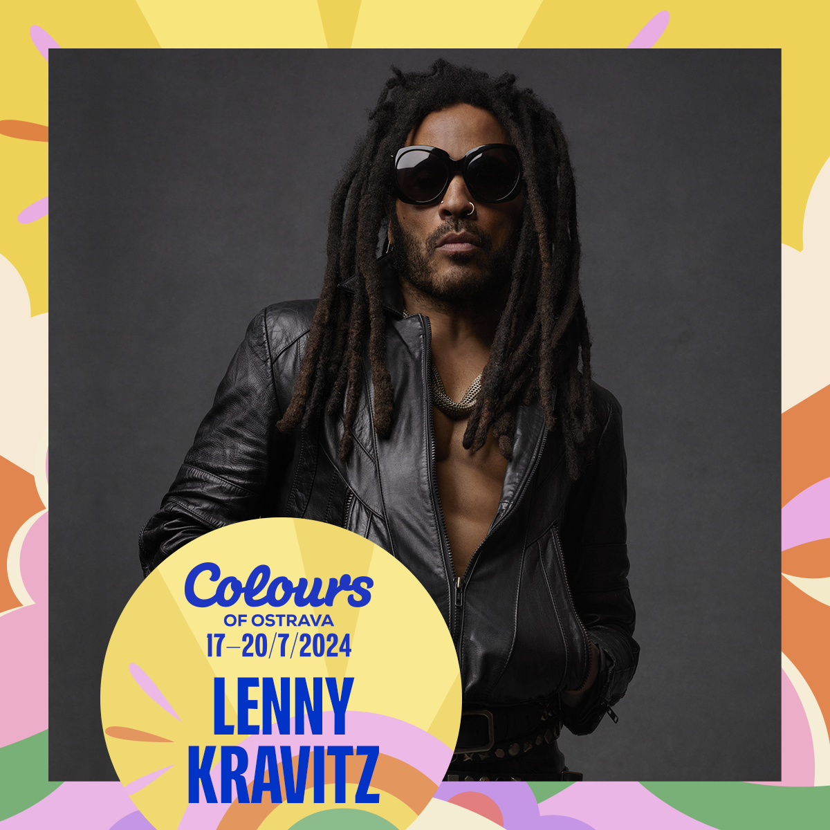 Lenny Kravitz na Colours of Ostrava 2024 Śląska Opinia
