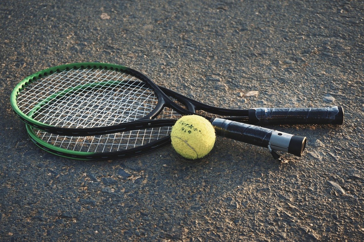 tennis, ball, paddle