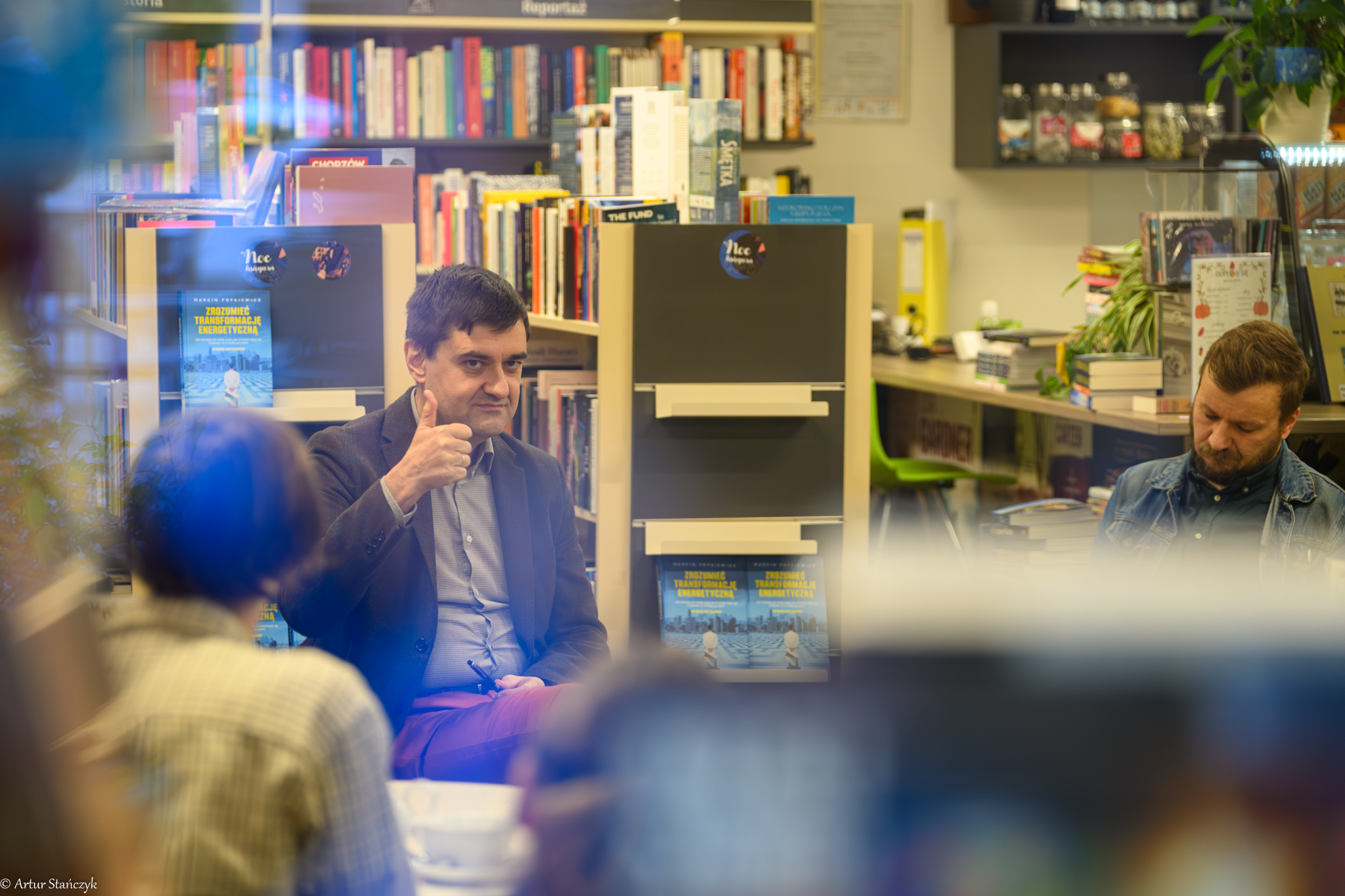 Spotkanie z Marcinem Popkiewiczem. Fotorelacja