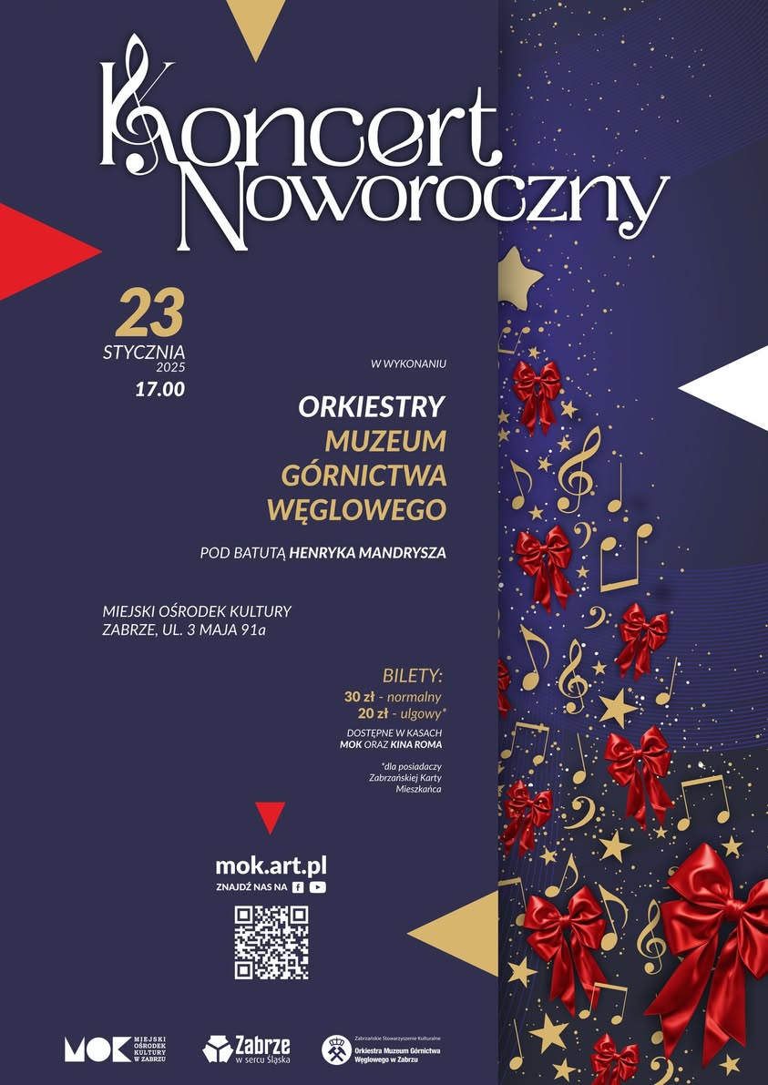 Koncert Noworoczny Orkiestry Muzeum Górnictwa Węglowego w Zabrzu