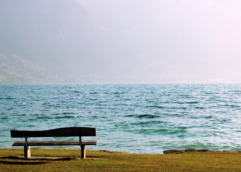 wooden bench, seat, sea, ocean, water, delay, calm, landscape, outdoors, nature, relaxation, deceleration, hd background, sea, delay, calm, calm, calm, calm, calm