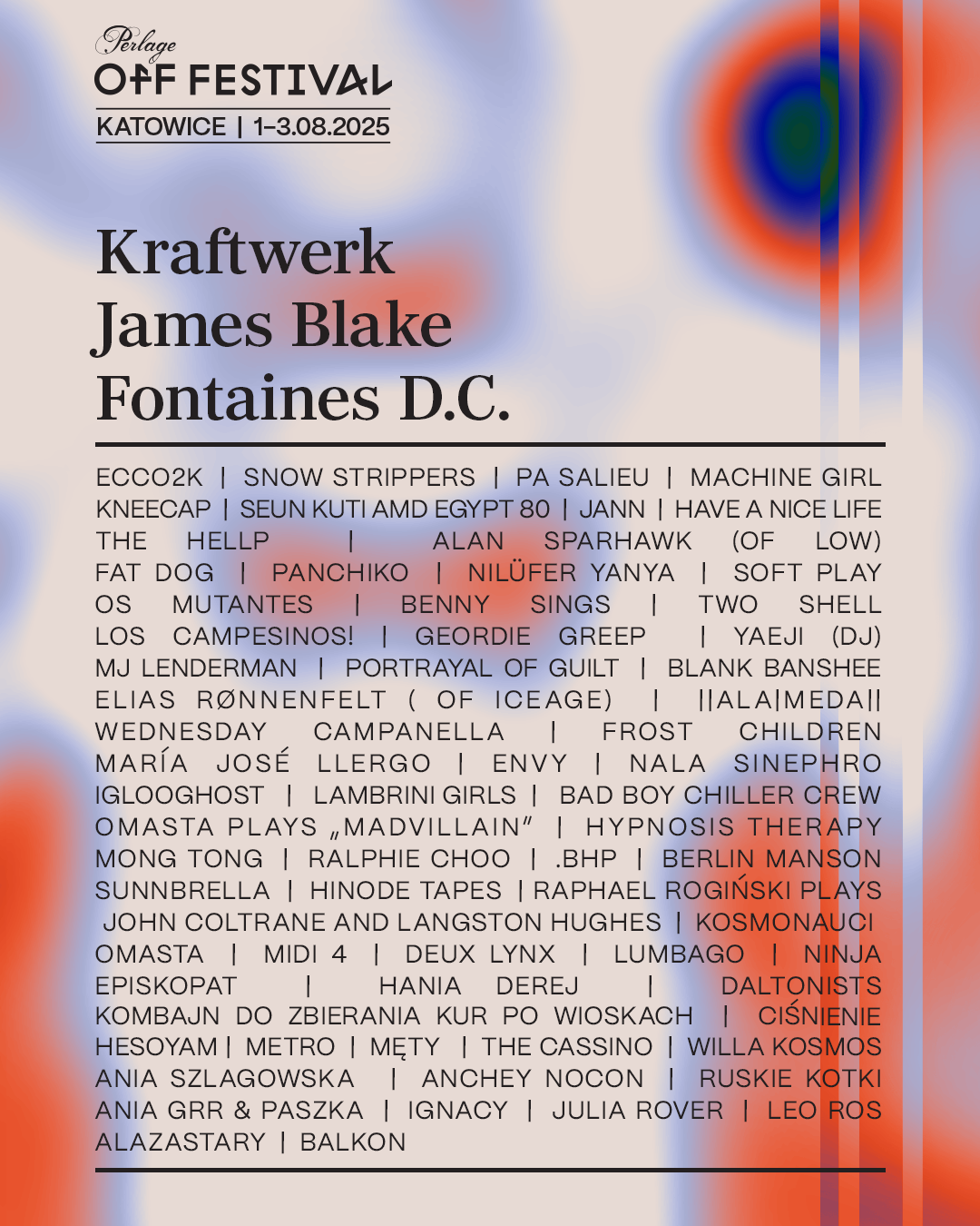 Off Festival plakat