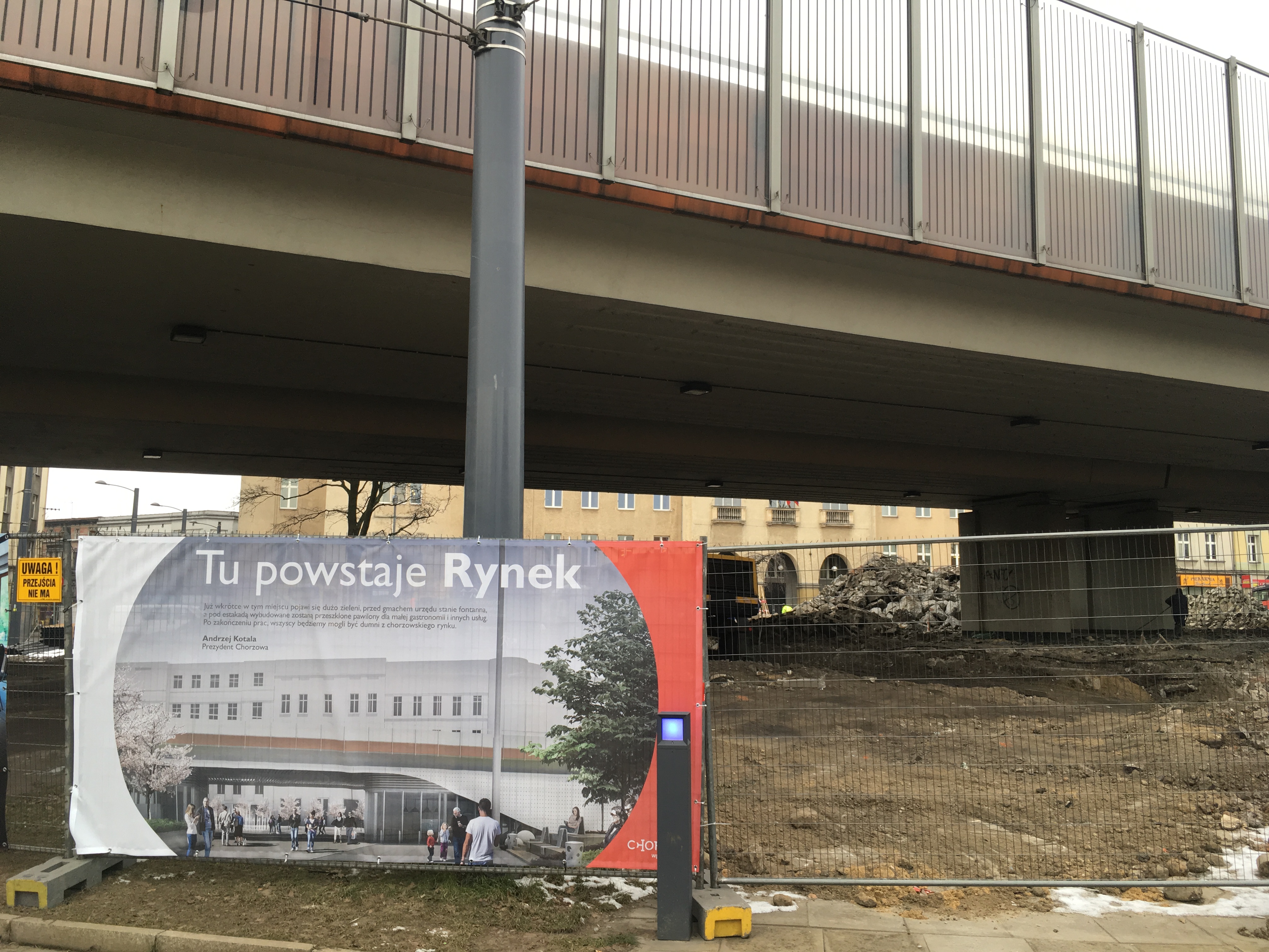 Nagłe zamknięcie estakady w Chorzowie. Miasto apeluje o pomoc i solidarność