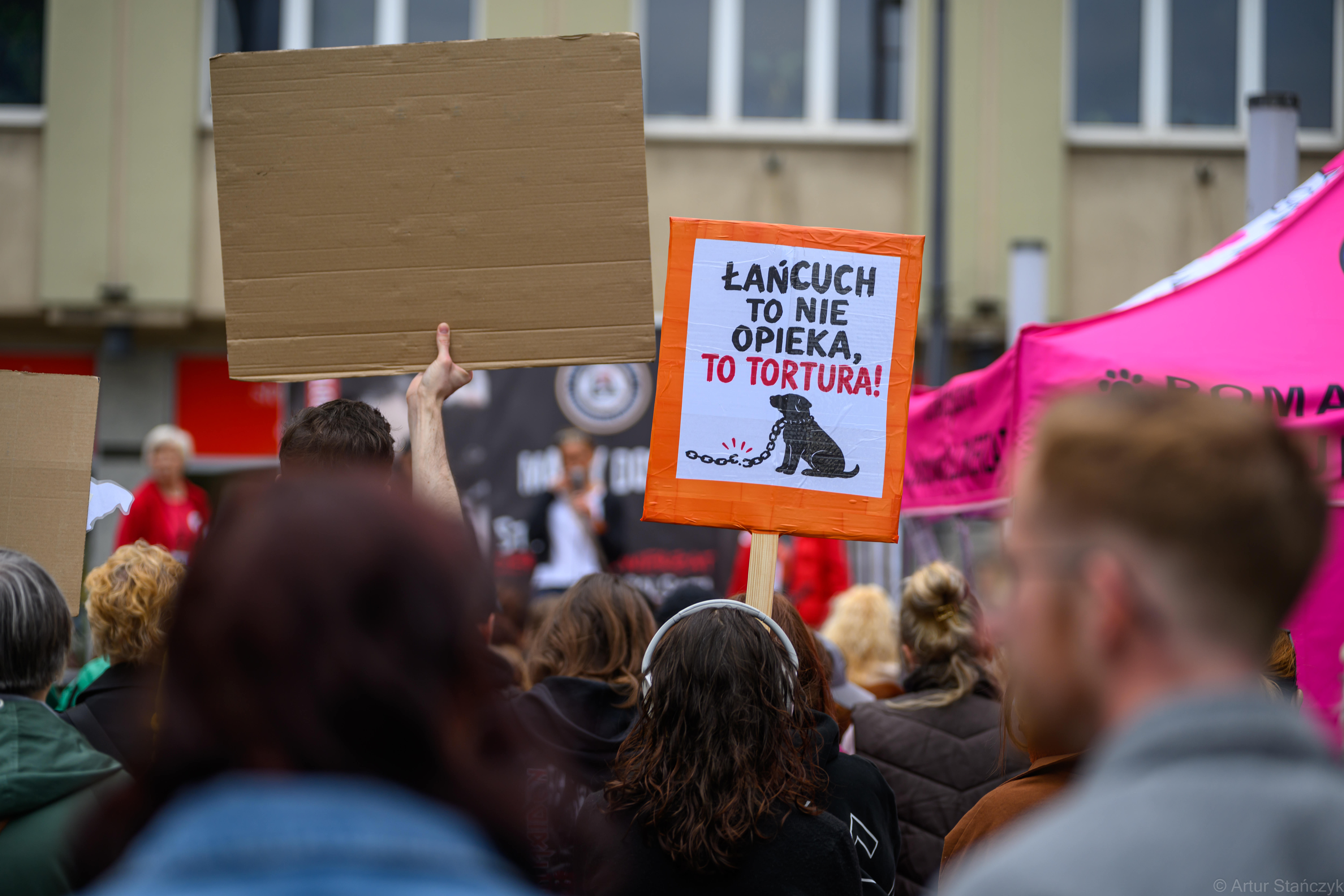 Mamy Dość. Stop cierpieniu zwierząt w Polsce. Fotorelacja